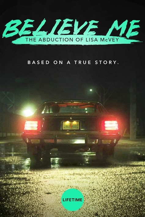 Jun 3, 2021 · The streaming giant’s latest true crime film, Believe Me: The Abduction of Lisa McVey , recounts the true story of a teen who was abducted and raped for 26 hours in 1984 by serial killer Bobby ... 